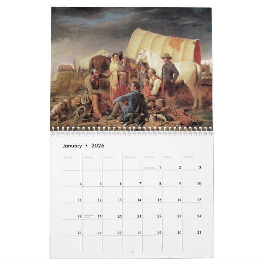 De oude Kalender van het Westen 2014 (Jan 2026)