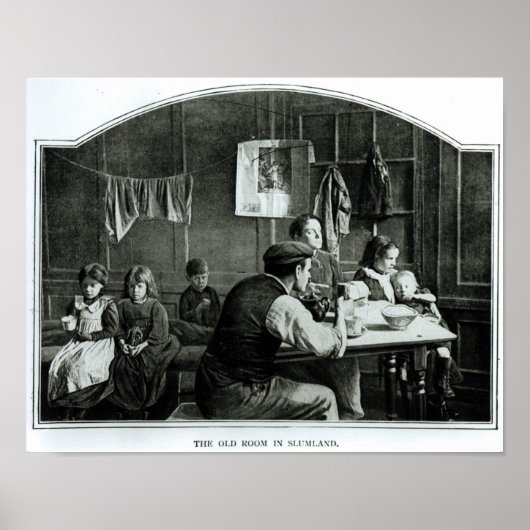 De oude kamer in Slumland Poster (Voorkant)