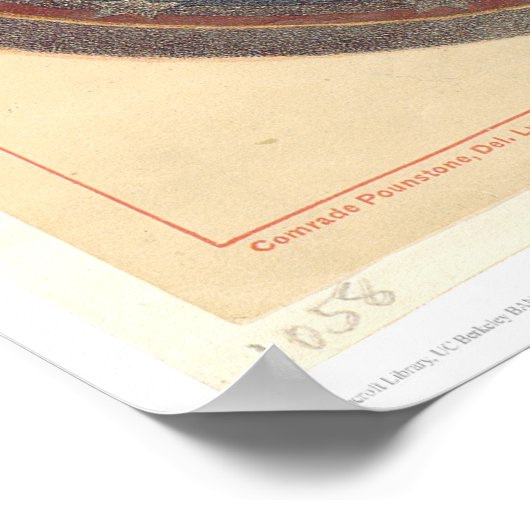 De oude kantine (1248A) Poster (Hoek)