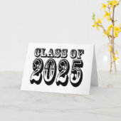 De oude klasse van 2025 kaart (Gele Bloem)