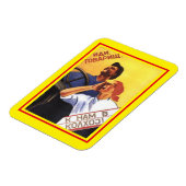 De oude klassieke Sovjet-Poster komt naar ons Boer Magneet (Linkerzijde)