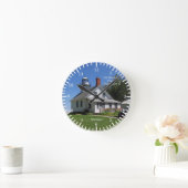 De oude klok van de Lighthouse van het Punt van de (Huis)