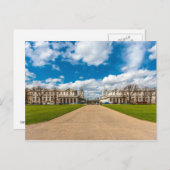 De oude Koninklijke ZeeUniversiteit, Greenwich, Briefkaart (Voorkant / Achterkant)