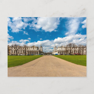 De oude Koninklijke ZeeUniversiteit, Greenwich, Briefkaart
