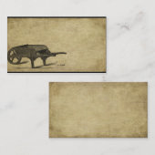 De oude kruiwagen- Prim Biz-kaarten Visitekaartje (Voorkant / Achterkant)