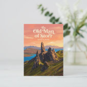 De Oude Man van Storr Schotland Briefkaart (Staand voorkant)