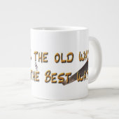 De oude manieren grote koffiekop (Voorkant rechts)