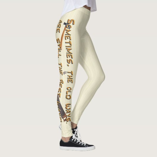 De oude manieren leggings (Rechts)
