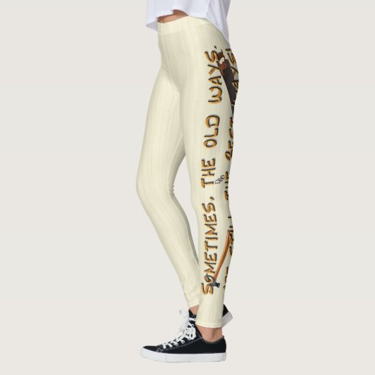 De oude manieren leggings (Links)