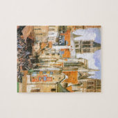 De oude markt in Rouen door Camille Pissarro Legpuzzel (Horizontaal)