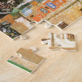 De oude markt in Rouen door Camille Pissarro Legpuzzel (Zijkant)