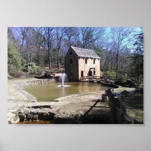 De oude Mill #1 Poster (Voorkant)