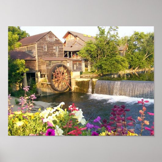 De oude Mill Poster (Voorkant)