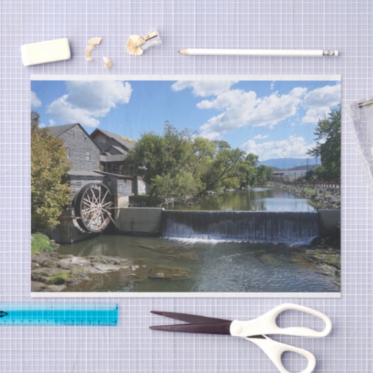 De oude Mill Tissuepapier (Craft)