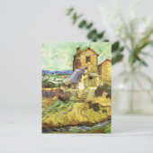 De oude Mill van Vincent van Gogh Briefkaart (Staand voorkant)