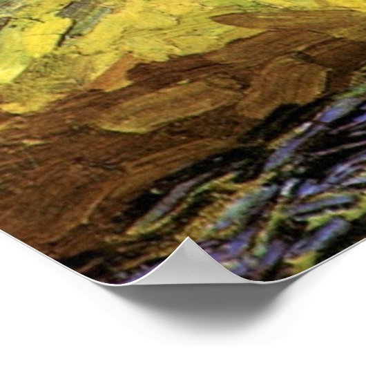 De oude Mill van Vincent van Gogh Poster (Hoek)