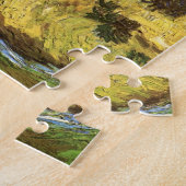 De Oude Molen door Vincent van Gogh Legpuzzel (Zijkant)