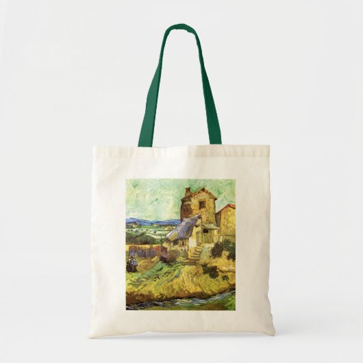 De Oude Molen door Vincent van Gogh Tote Bag (Voorkant)