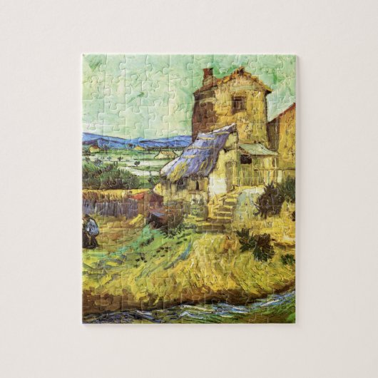De Oude Molen van Vincent van Gogh Legpuzzel (Verticaal)