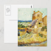 De oude molen - Vincent van Gogh Briefkaart (Voorkant / Achterkant)