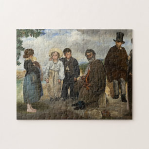 De oude muzikant van Edouard Manet Legpuzzel