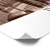 De oude Noordelijke Kerk in Boston, Massachusetts Poster (Hoek)