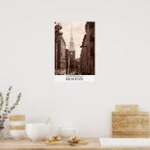 De oude Noordelijke Kerk in Boston, Massachusetts Poster (Keuken)