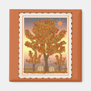 DE OUDE OAK TREE MAGNEET