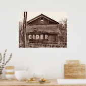 De oude Orchard Poster (Keuken)