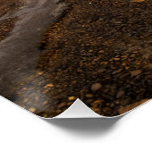 De oude Packhorse Bridge van Baitings Perfect Poster (Hoek)