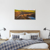 De Oude Pakpaardbrug van Baitings Canvas Afdruk (Insitu (Slaapkamer))
