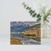 De oude pier, Loch Long, Arrochar, Ansichtkaart Briefkaart (Staand voorkant)