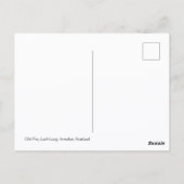 De oude pier, Loch Long, Arrochar, Ansichtkaart Briefkaart (Achterkant)
