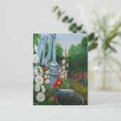 De oude pomp briefkaart (Staand voorkant)