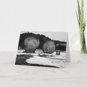 De oude Potten van de Klei, zuidelijk Mexico Kaart