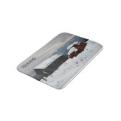 De oude Red Truck Badmat (Gekanteld)