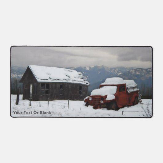 De oude Red Truck Bureaumat (Voorkant)