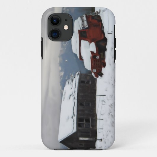 De oude Red Truck Case-Mate iPhone Case (Achterkant)