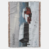 De oude Red Truck Deken (Voorkant Verticaal)