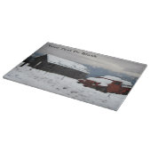 De oude Red Truck Snijplank (Hoek)