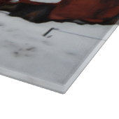 De oude Red Truck Snijplank (Hoek)