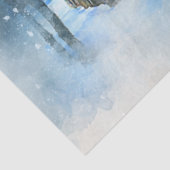 De oude Rustige House-landschapsontvlechtende muur Tissuepapier (Detail)