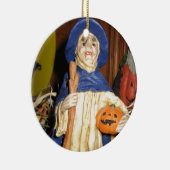 De oude schaamte heks keramisch ornament (Rechts)