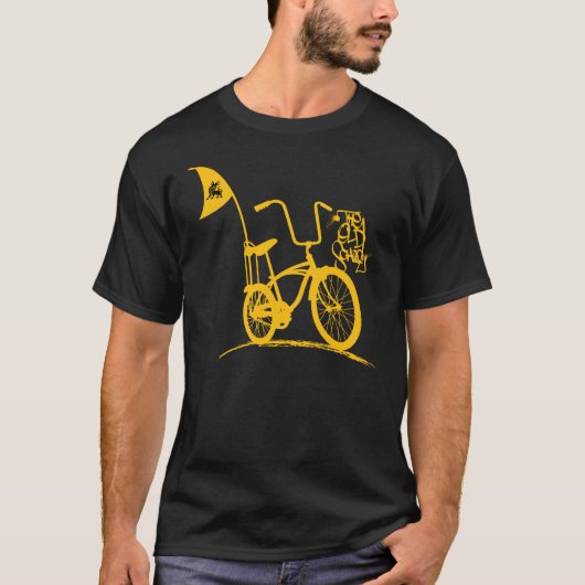 DE OUDE SCHOOL BIKE T-SHIRT (Voorkant)