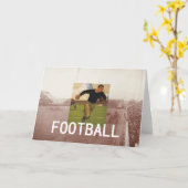 De Oude School van het football Kaart (Gele Bloem)