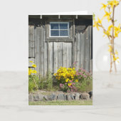 De oude Schoonheid van het Land Kaart (Gele Bloem)