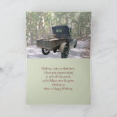 De oude Schraag van de Spoorweg verjaardag-past Kaart (Binnen)