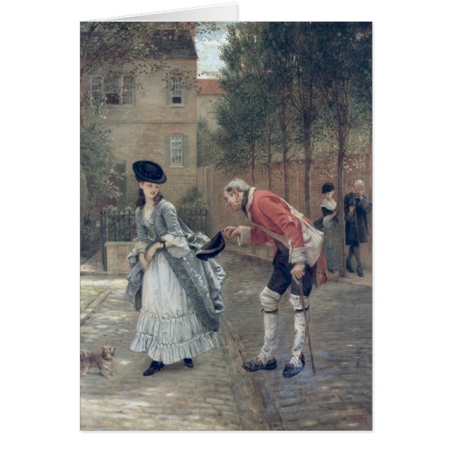 De oude soldaat, 1869 (Voorkant)