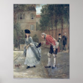 De oude soldaat, 1869 poster (Voorkant)