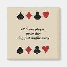 De oude Spelers van de Kaart, met Symbolen van het Magneet